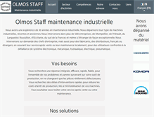Tablet Screenshot of olmos-staff.com